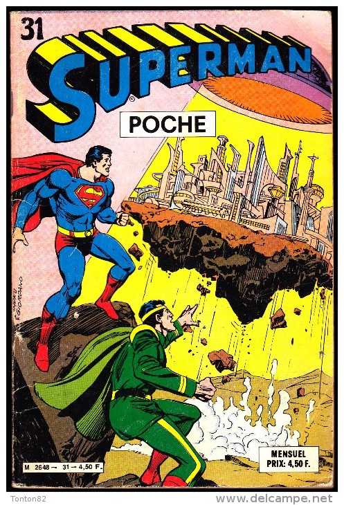 SUPERMAN POCHE N° 31 - ( 1980 ) . - Superman