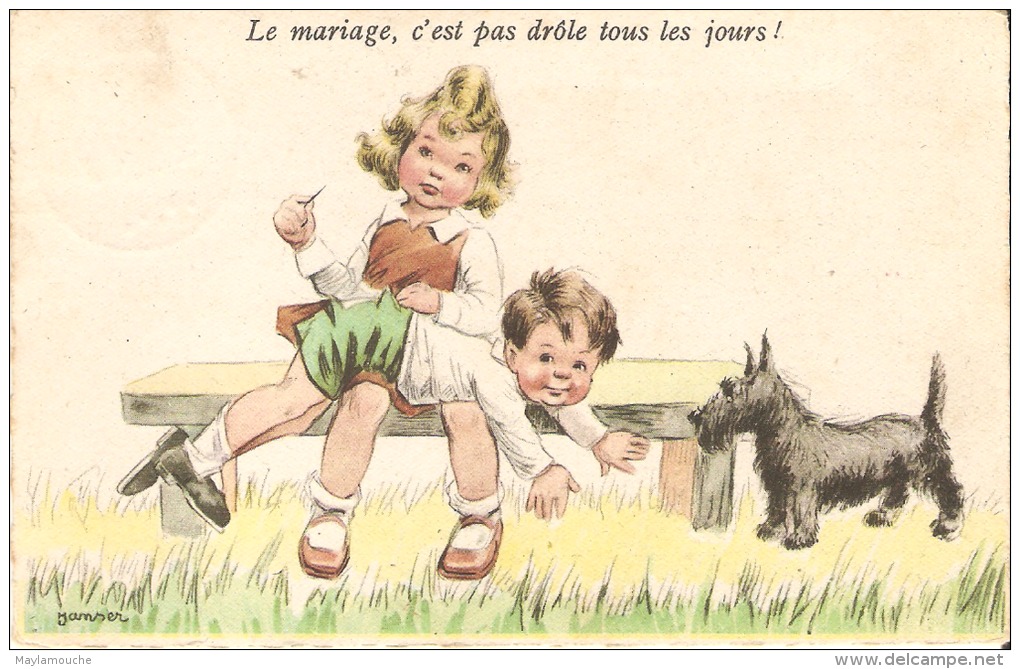 Enfants  Culotte Dechirée Janser - Janser