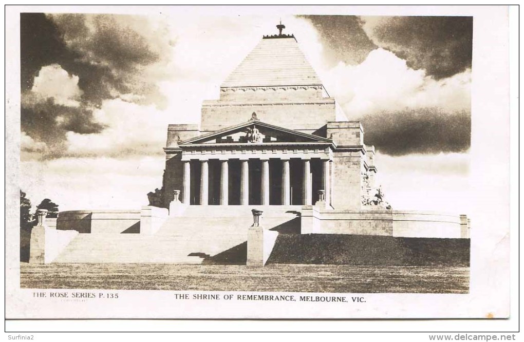 AUSTRALIA - MELBOURNE - THE SHRINE OF REMEMBRANCE RP - Melbourne