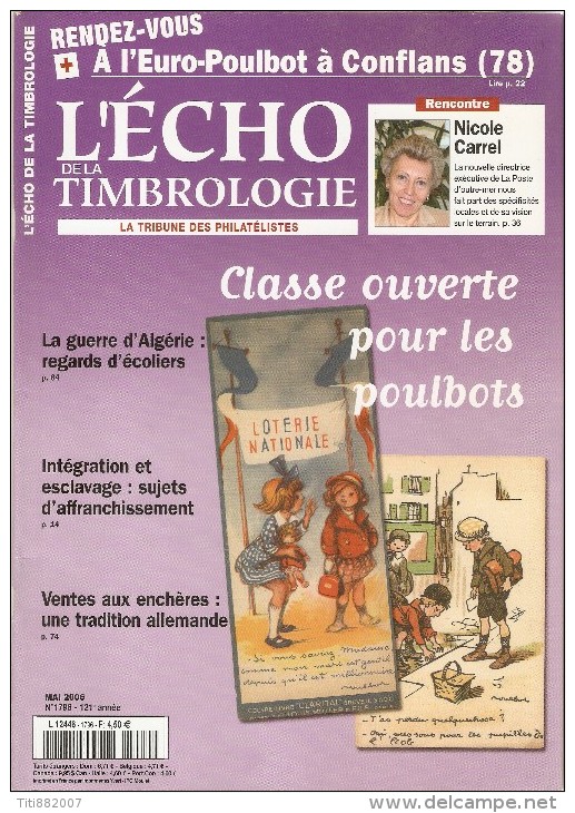 L' Echo De La Timbrologie   -   N° 1796  -   Mai  2006 - Französisch (ab 1941)