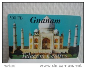 Prepaidcard Grnanam 500 BEF Used - Cartes GSM, Recharges & Prépayées