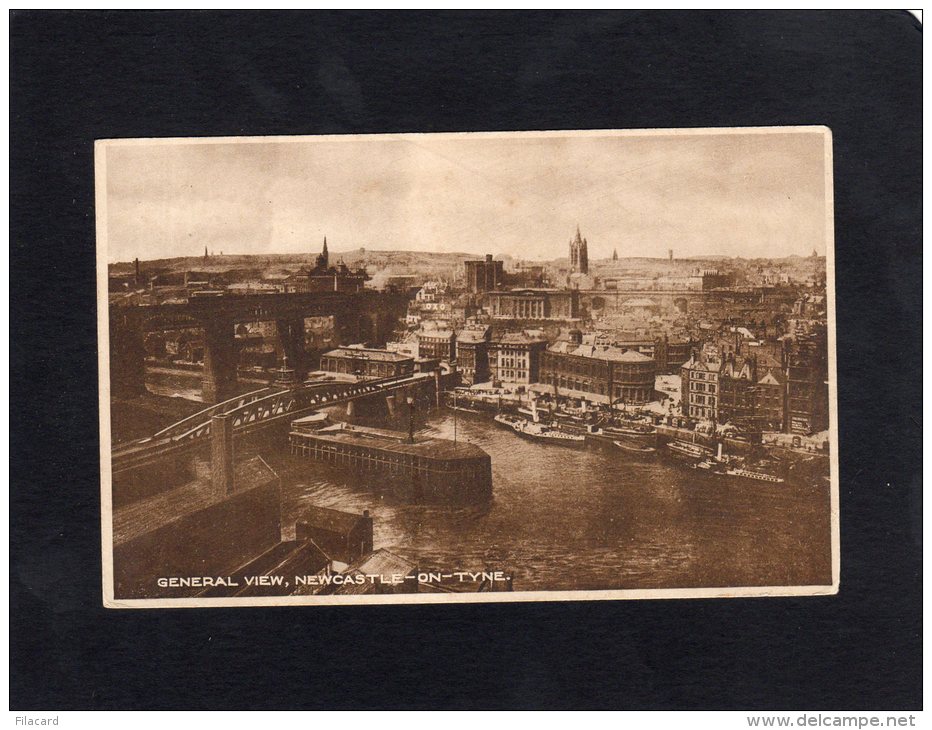 48758     Regno  Unito,    General  View,  Newcastle-on-Tyne,  NV(scritta) - Newcastle-upon-Tyne