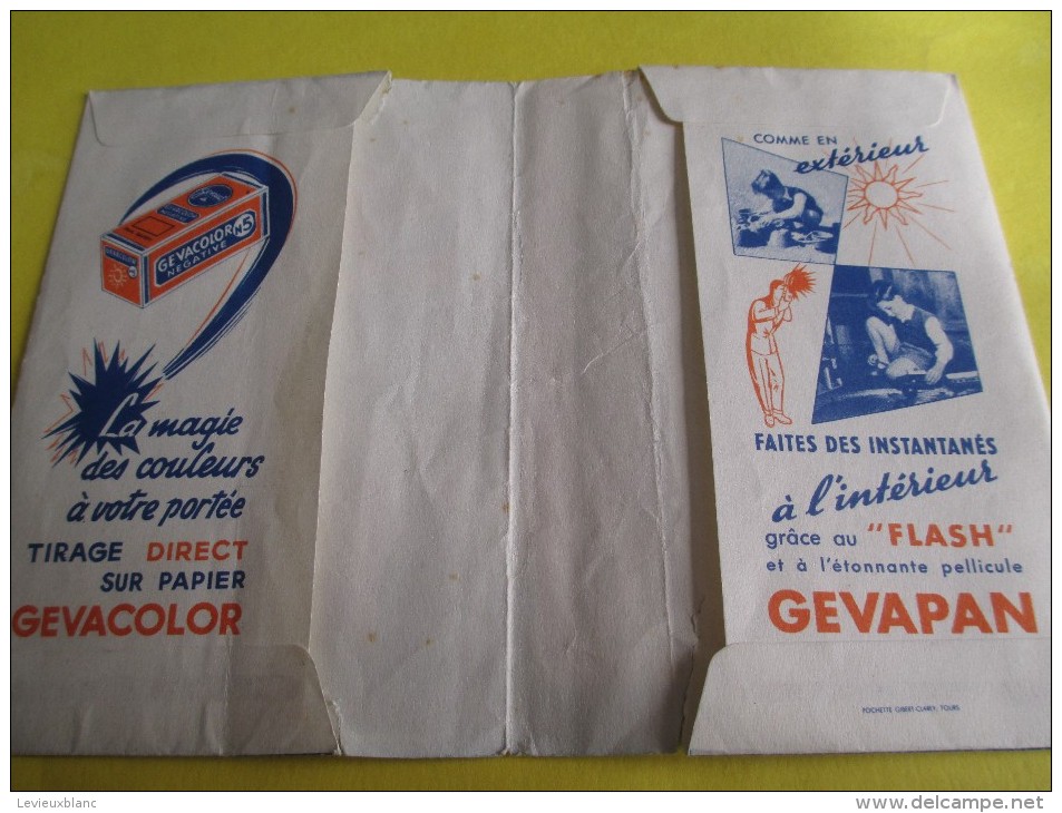 Enveloppes De Négatifs Et Tirages/Gevaert Film/ ALGER/Vers 1930 - 1950      ENT2 - Other & Unclassified