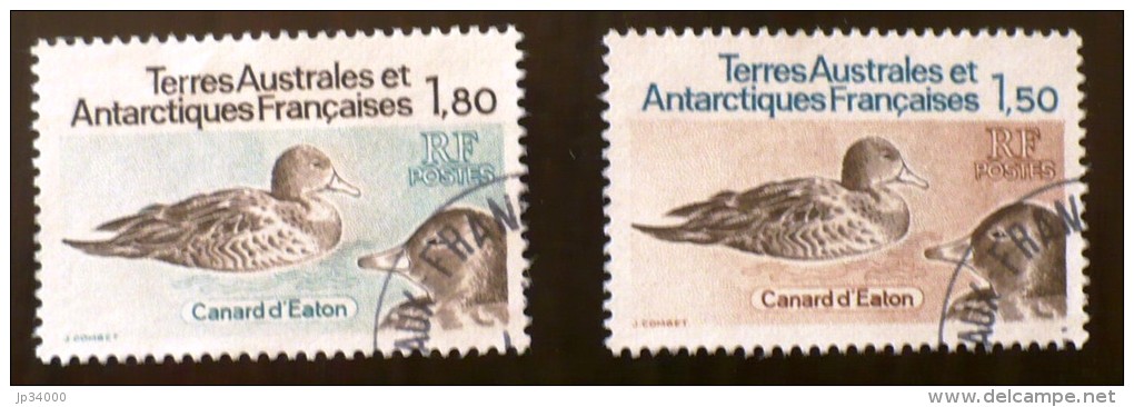 TAAF  Oiseaux. Yvert  N° 97/98 Dentelé Et Oblitérée. Used - Canards