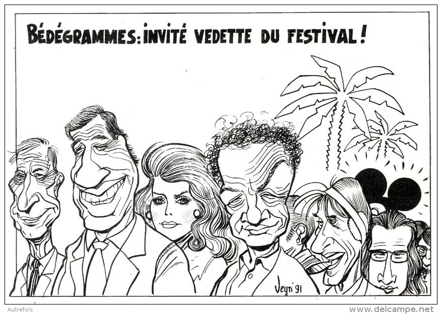 VEYRIE  -  1991  -  BEDEGRAMME  -  INVITE VEDETTE DU FESTIVAL  -  TIRAGE LIMITE - Veyri, Bernard