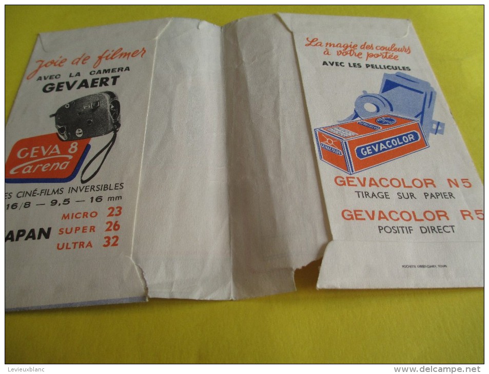 Enveloppes De Négatifs Et Tirages/GEVAERT Film/Gevapan /Vers 1930 - 1950      ENT9 - Altri & Non Classificati