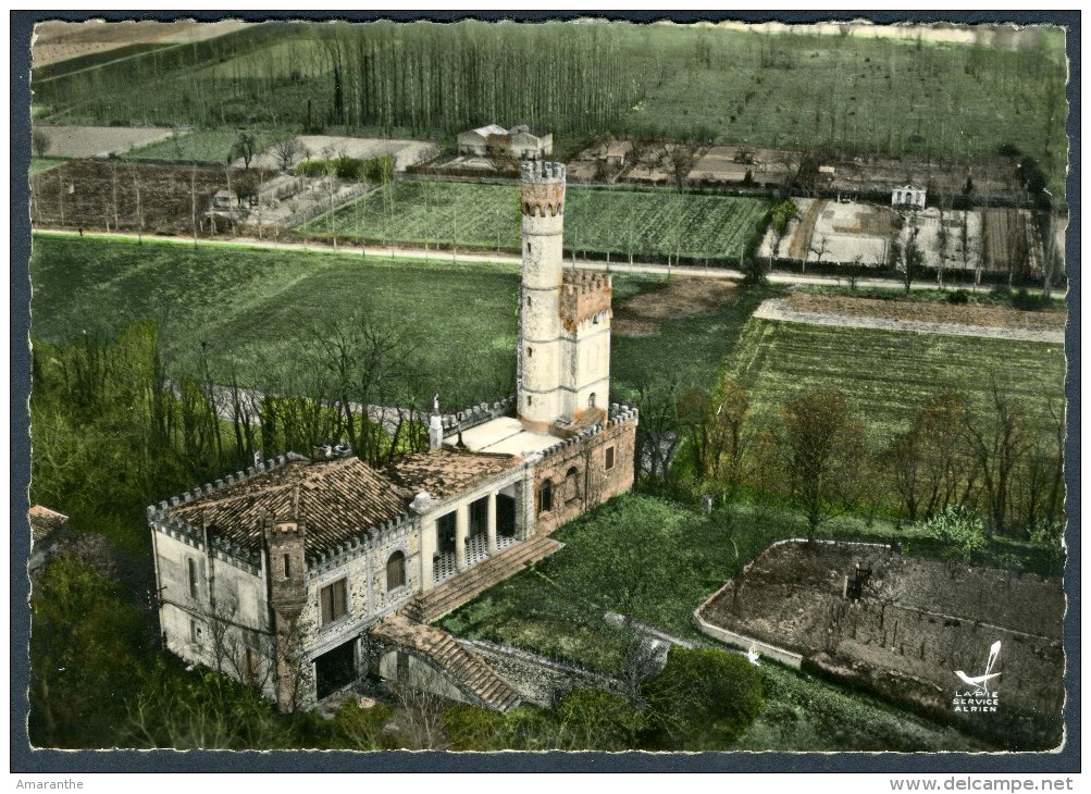 CPSM  VERDUN-SUR-GARONNE - Château De La Reine Marguerite  La Tour - Verdun Sur Garonne