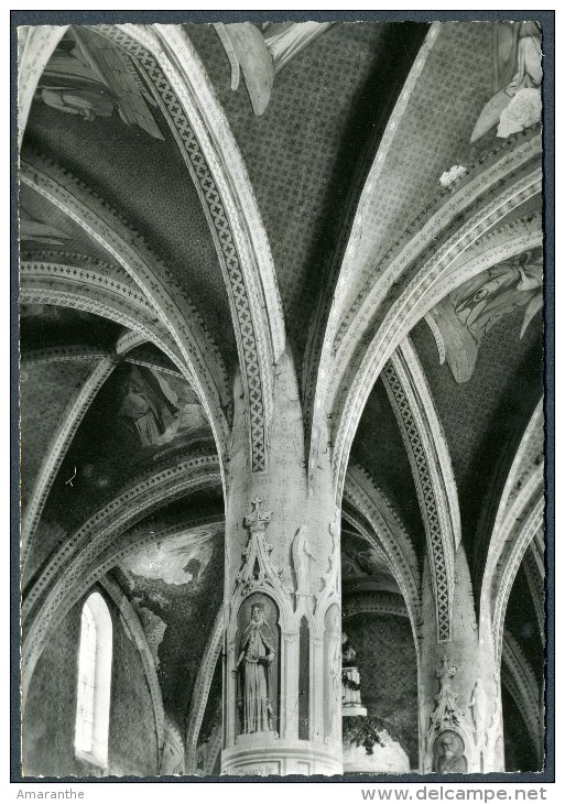 CPSM  VERDUN-SUR-GARONNE - Eglise St Michel  Voûtes Et Colonnes Peintes - Verdun Sur Garonne