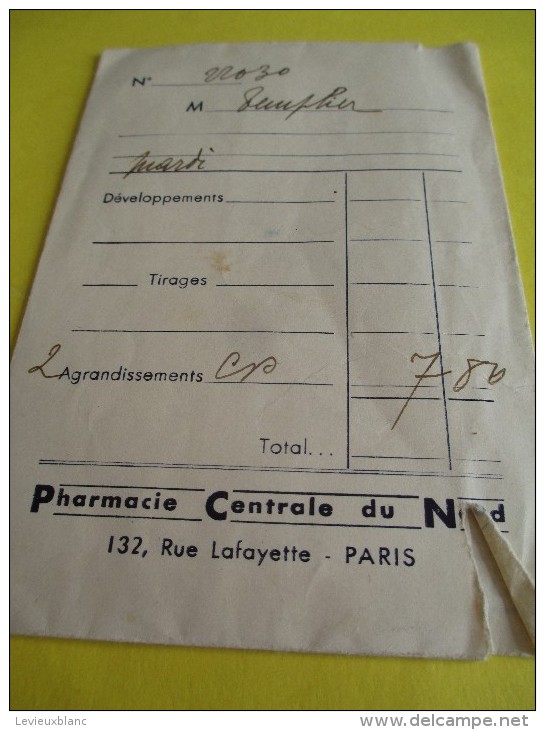 Enveloppes De Négatifs Et Tirages/Photo Nord / Paris /Vers 1930 - 1950      ENT15 - Other & Unclassified