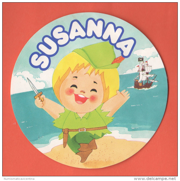 Susanna Tutta Panna.. Formaggini Advertising - Stickers