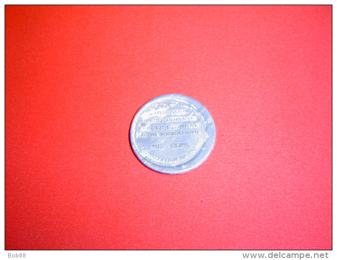 PIECE EURO TEMPORAIRE VILLE DE LYON / CENTENAIRE DE FOURVIERE 1996 / ETAIN - Euros Des Villes