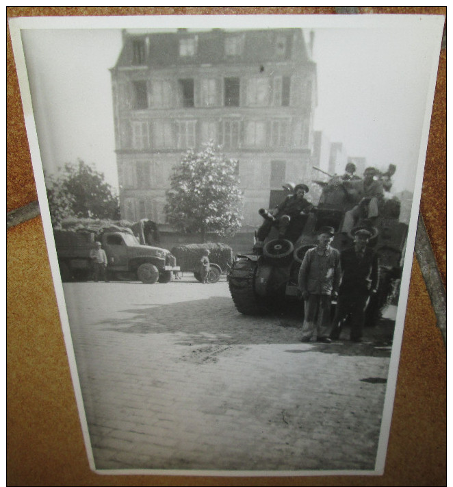 Photos Originale WW2-Libération De Paris 1944 - 1939-45