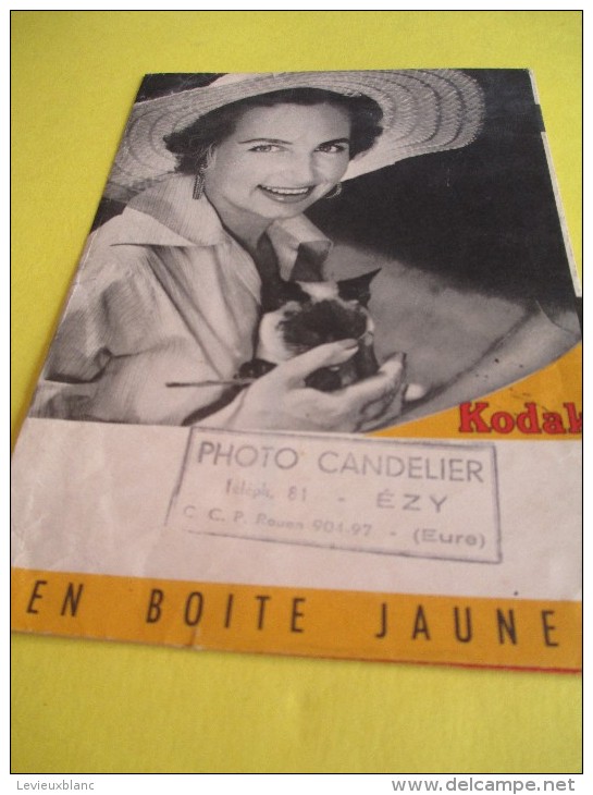 Enveloppes De Négatifs Et Tirages/Kodak / Ezy Sur Eure/Vers 1930 - 1950      ENT26 - Autres & Non Classés