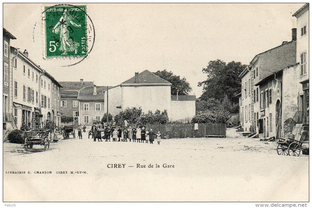 CIREY Rue De La Gare - Cirey Sur Vezouze