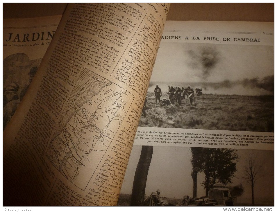 1918 LPDF: Les FANNIONS;Canadiens à Cambrai;Belges à Dixmude;Verzenay;Armentières;Laon;Un Chien Qui Reconnait Les Avions - Français