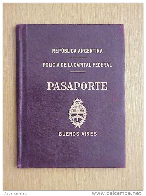 VICTORIA OCAMPO SUS ANTEOJOS LUGENE NEW YORK.  SU PASAPORTE  CARNETS DEL FONDO NACIONAL DE LAS ARTES - Documents Historiques