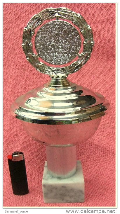 Pokal Kaninchen-Zucht-Verein  -  Ca. 28 Cm Länge  -  Von Ca. 1980 - Sonstige & Ohne Zuordnung