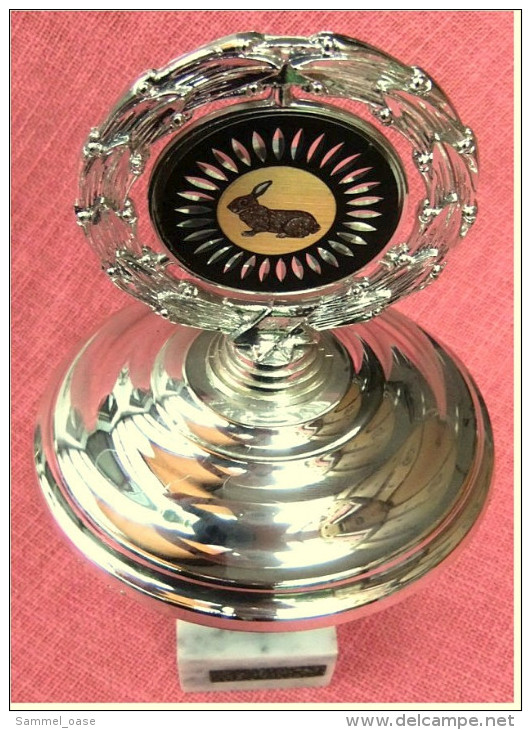 Pokal Kaninchen-Zucht-Verein  -  Ca. 28 Cm Länge  -  Von Ca. 1980 - Sonstige & Ohne Zuordnung