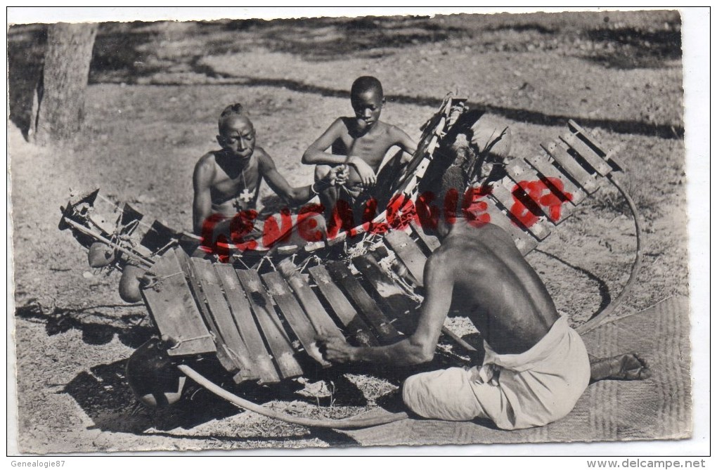 AFRIQUE NOIRE - JOUEURS DE BALAFONS- MUSIQUE - Pointe-Noire