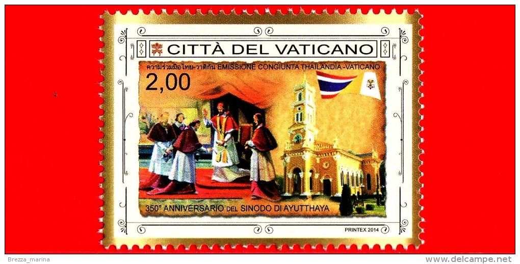 Nuovo - MNH - VATICANO -  2014 - 350° Anniversario Del Sinodo Di Ayutthaya - 2.00 - Unused Stamps