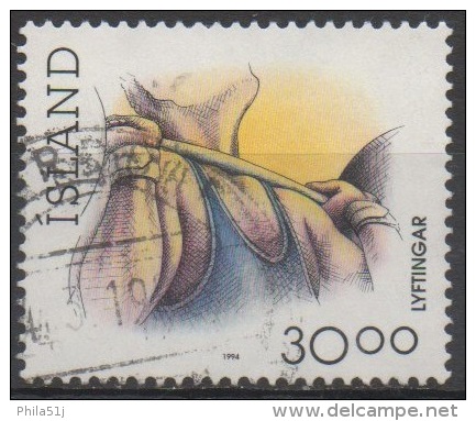 ISLANDE  N°752__OBL VOIR SCAN - Usati