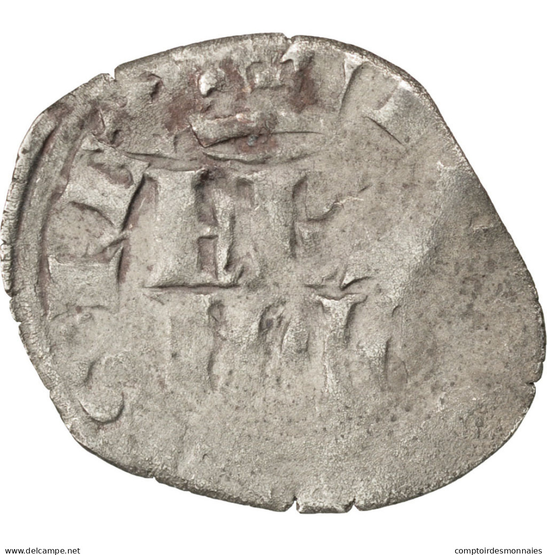 Monnaie, France, Double Parisis, TB, Billon, Duplessy:269var - 1328-1350 Philip VI The Forunate