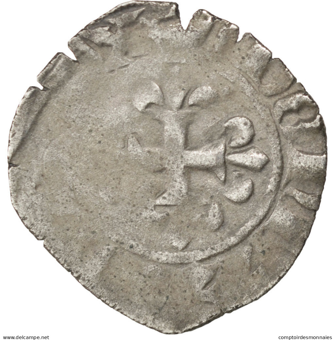 Monnaie, France, Double Parisis, TB, Billon, Duplessy:269 - 1328-1350 Philip VI The Forunate