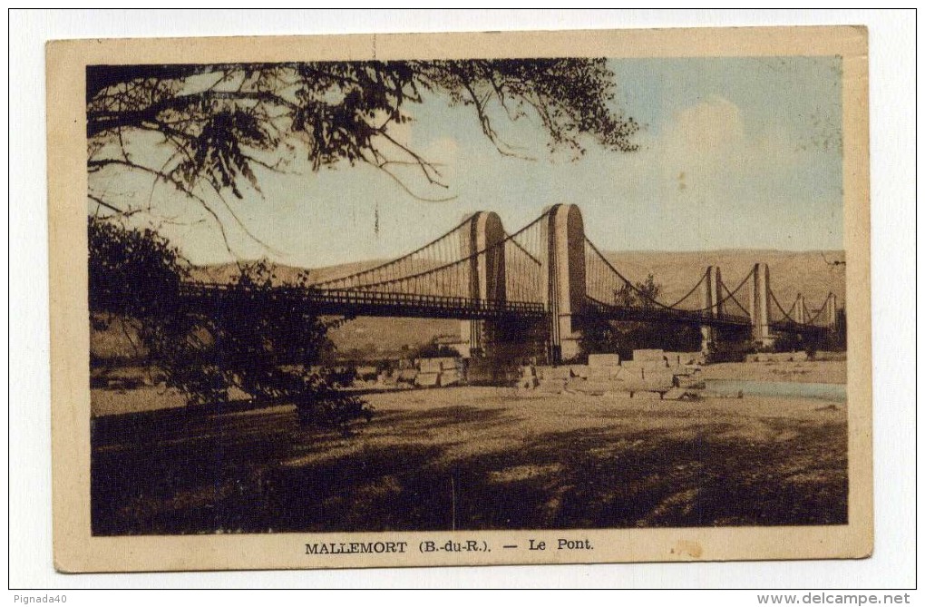 CP , 13 , MALLEMORT , Le Pont - Mallemort