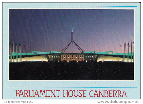 1312- CANBERRA- PARLIAMENT HOUSE IN THE DUSK, CPA - Canberra (ACT)