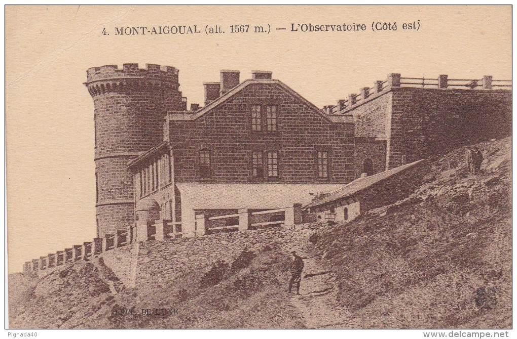 Cp , 30 , MONT-AIGOUAL , Alt 1567m , L'Observatoire Côté Est - Other & Unclassified