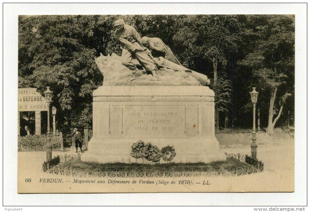 CP , 55 , VERDUN , Monument Aux Défenseurs - Verdun