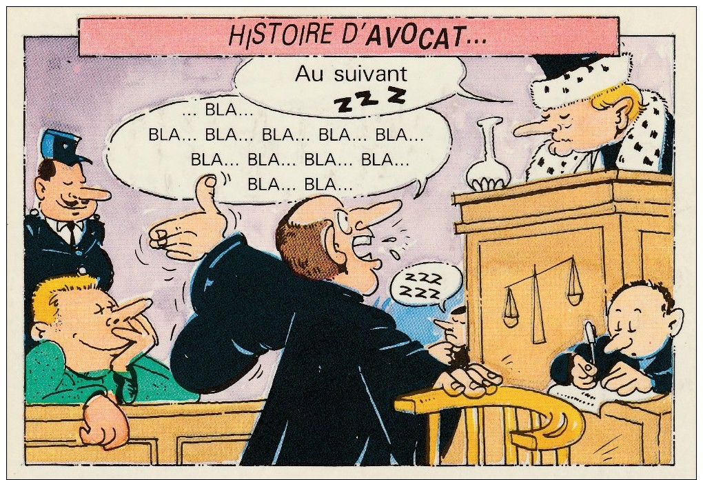 Histoire D'avocat. - Polizia – Gendarmeria