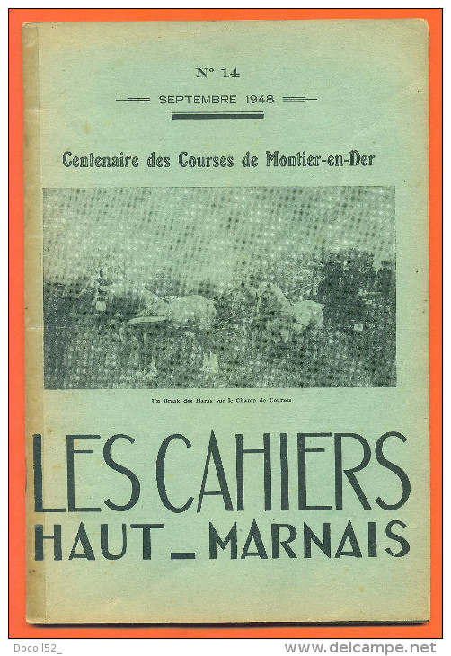 Les Cahiers Haut-marnais  " Rare N°14" - Voir 2 Scans Dont Le Sommaire - Champagne - Ardenne