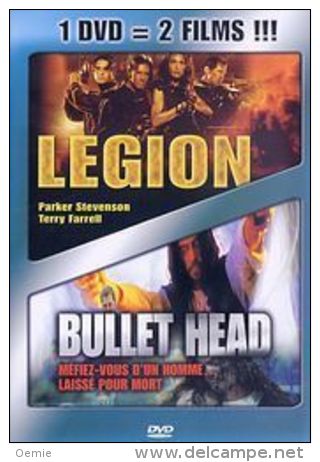 1 DVD 2 Films °°°°  Legion  / Bullet Head - Acción, Aventura