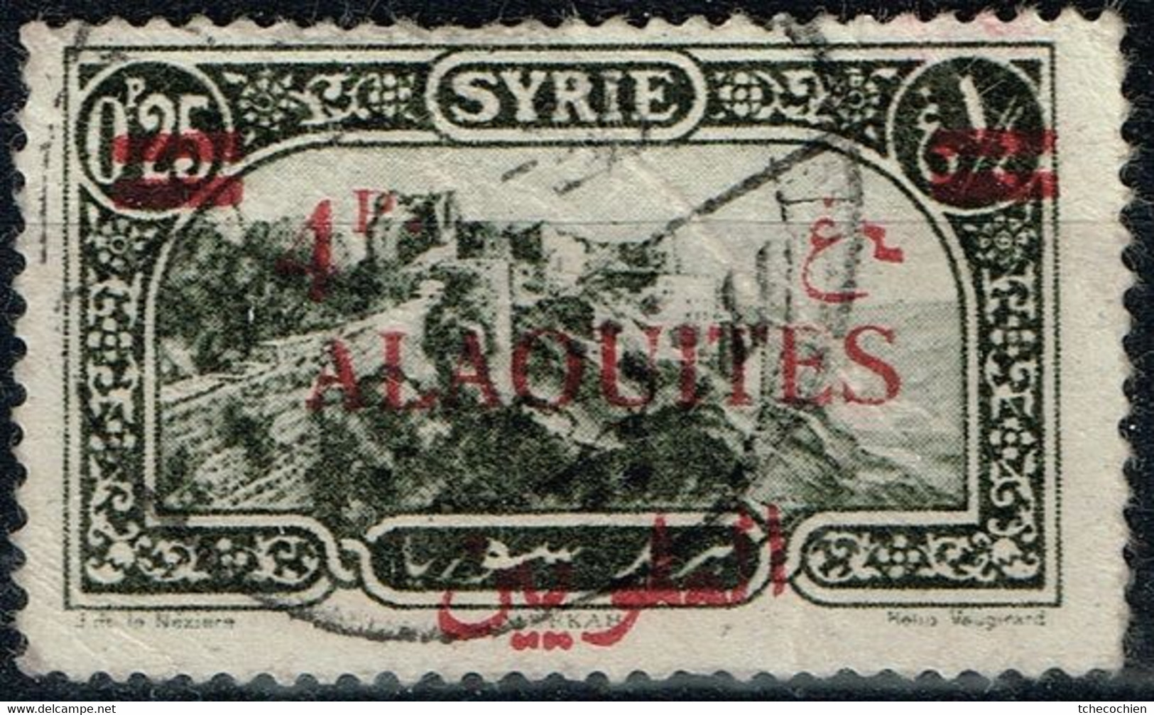 Alaouites - 1926 - Y&T N° 36 Oblitéré - Usati