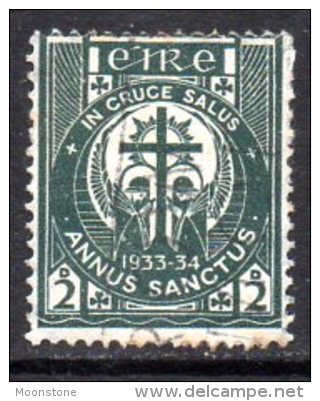 Ireland 1933 Holy Year 2d Value, Fine Used - Oblitérés