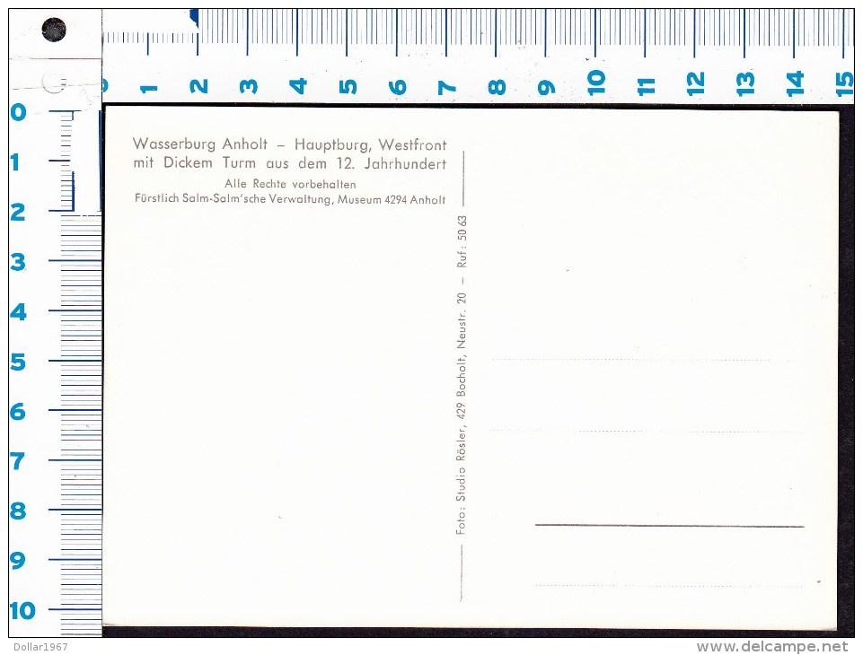 Wasserburg , Anholt   -  NOT Used ( Originalscan !!! ) - Erftstadt