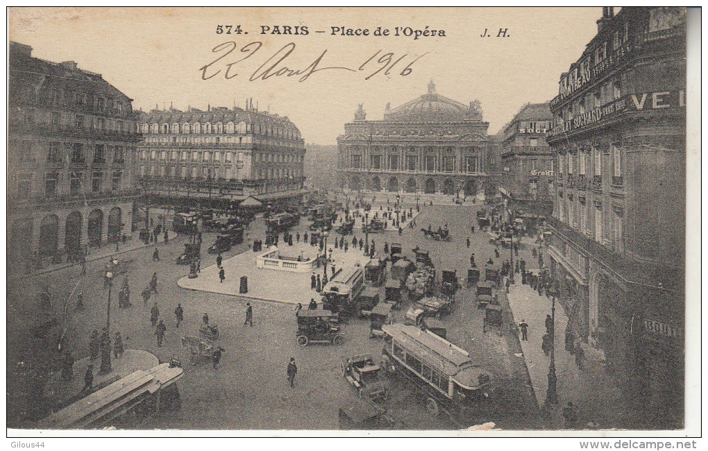 Paris      Place De L'Opéra - Places, Squares