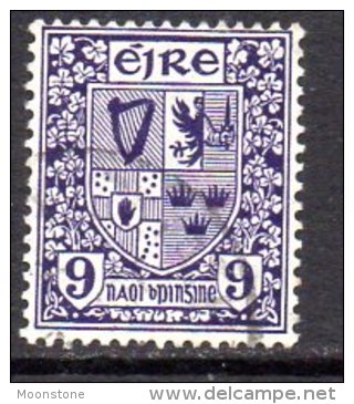 Ireland 1940 9d Definitive, E Wmk., Fine Used - Gebraucht