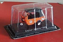 BAJAJ Moto Taxi 1:43 Jacarte Djakarta 1990 Indonesie Indonesia Altaya - Motos