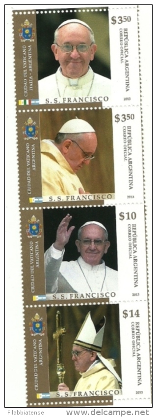 2013 - Argentina - Elezione Papa Francesco  ++++++++ - Unused Stamps