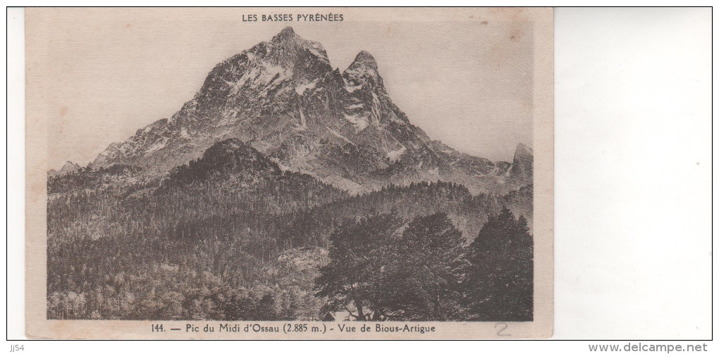 64 Pic Du Midi D'Ossau Vue De Bious Artigue - Eaux Bonnes