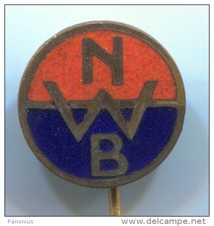 NWB - Netherlands, Vintage Pin, Badge, Enamel - Water-skiing