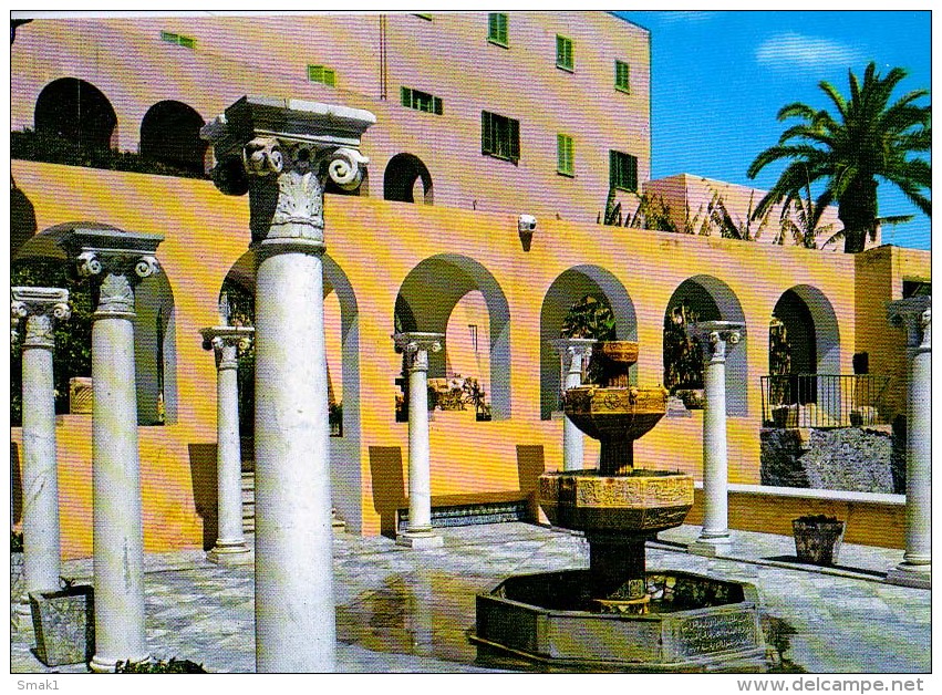 AK Libyen LIBYA TRIPOLI  COMMUNALI CASTLE ALTEN POSTKARTEN - Libye