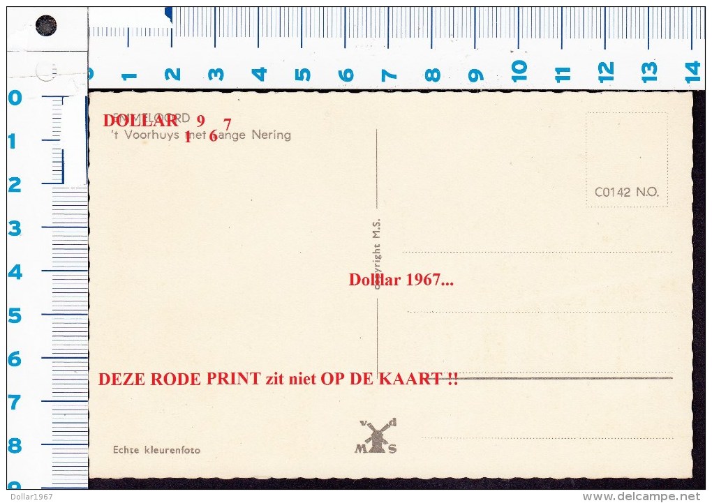 Emmeloord -  "T Voorhuys Met Lange Nering.. ..NOT Used.... See The 2  Scans For Condition. ( Originalscan !!! ) - Emmeloord