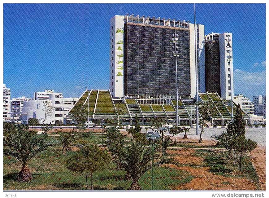 AK Libyen LIBYA BENGHAZI  TIBESTI HOTEL ALTEN POSTKARTEN - Libye
