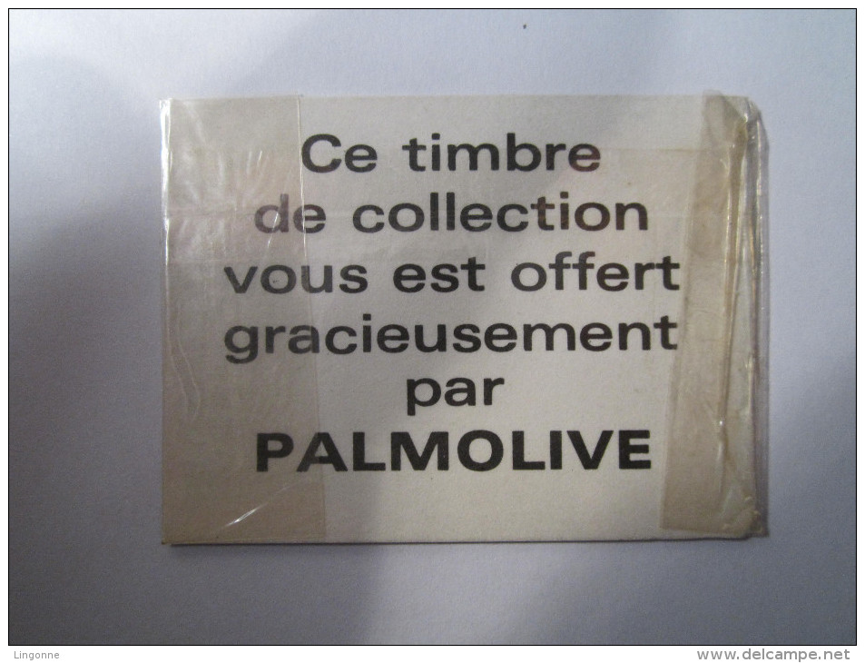 PALMOLIVE Ce Timbre De Collection Vous Est Offert Gracieusement Par PALMOLIVE QATAR - Qatar