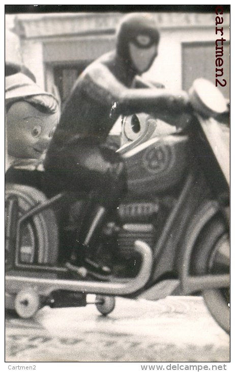 CARTE PHOTO : MOTO S.I.F. 1950 JEU JOUET TOY Dinky Toys JEP NOREV MINALUXE SCHUCO - Jouets Anciens