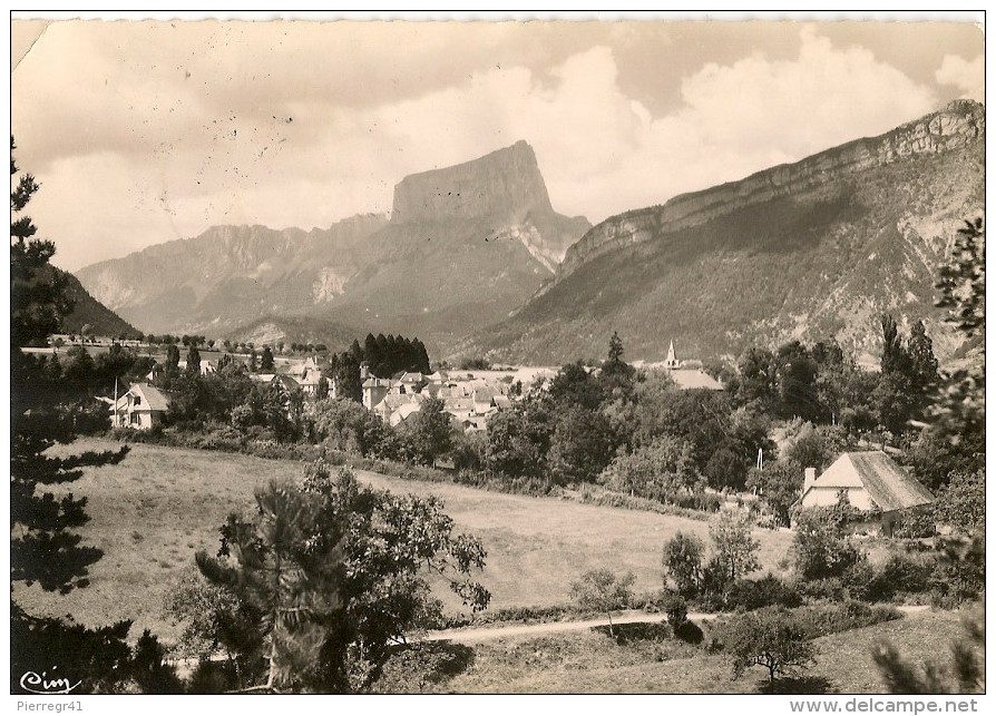 CPA-1955-38-CLELLES-VUE GENERALE--TBE - Clelles