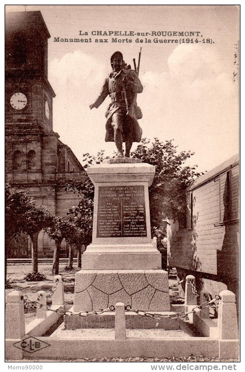 LA CHAPELLE-SUR-ROUGEMONT : Monument Aux Morts De La Guerre (1914-1918) - Danjoutin
